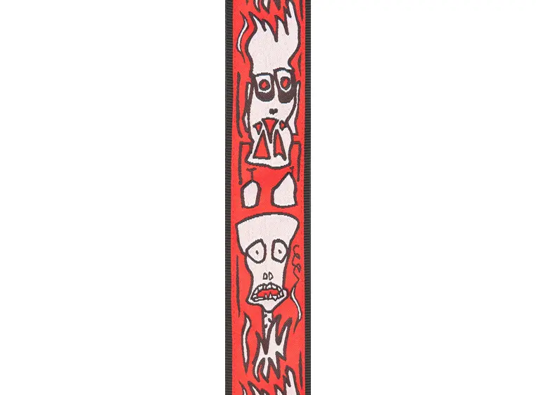 Planet Waves 50JS02 50mm Satriani "Up In Flames" Strap' 